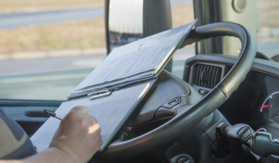 Unterrichtungspflicht des Güterkraftverkehrsunternehmers über mitgeführte Fahrzeugdokumente