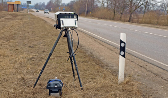 Geschwindigkeitsmessung mit PoliScan Speed Messgerät – weiterer Toleranzabzug