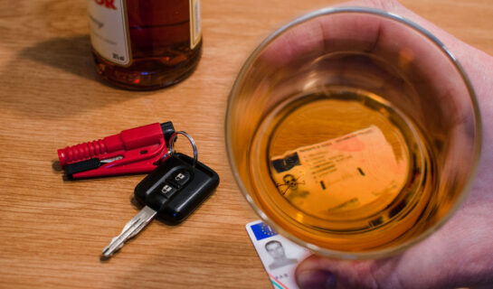 Fahrverbot nach Alkoholfahrt im Straßenverkehr