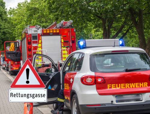 Rettungsgasse – Wann muss diese gebildet werden?