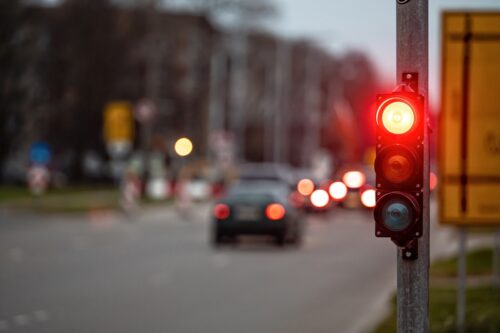 Messfoto Rotlichtverstoß obwohl Messgerät gar nicht mehr im Einsatz war