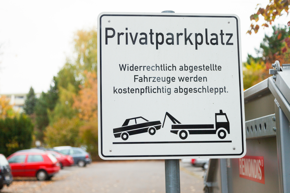 Was Kostet Falsch Parken Auf Einem Privaten Parkplatz www.bussgeldsiegen.de