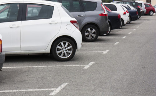 Parken auf öffentlichen Parkplätzen