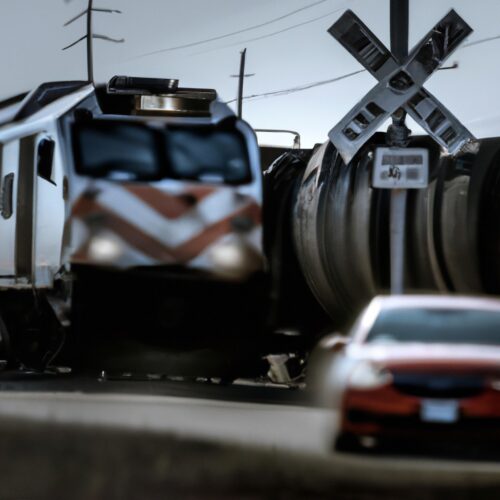 Bahnübergang: Unklarheit bei Rotlicht!