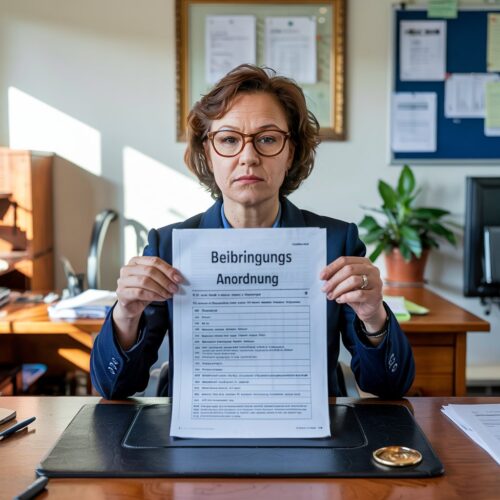 Frau lehnt Beibringungsanordnung zu Führerschein/MPU ab.