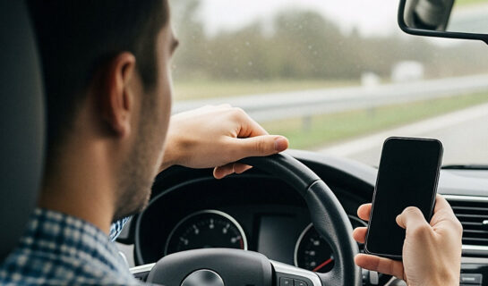 Handy am Steuer: Erfolgreich Einspruch gegen den Bußgeldbescheid einlegen