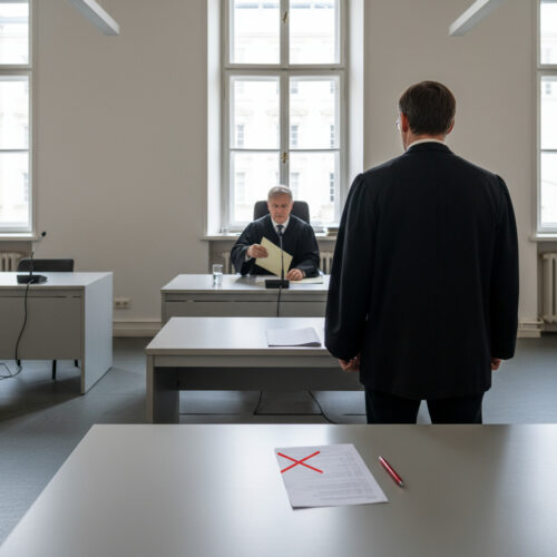 Der Richter prüft die Kostenfestsetzung: Die Staatskasse kürzt dem Verteidiger drastisch die Terminsgebühr.