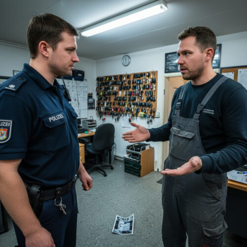 Weil die Fahrerfeststellung nicht gelang, ordnet die Polizei wegen Organisationsmängeln eine Fahrtenbuchauflage für den gesamten Fuhrpark an.