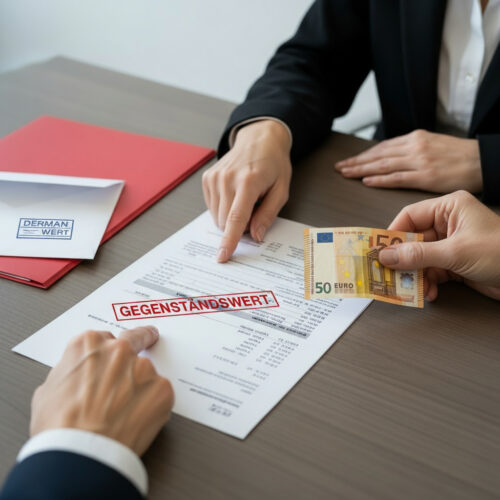 Die Anwaltskosten für die Anfechtung eines Ordnungsgeldes im Umgangsrecht richten sich nach dem Gegenstandswert.