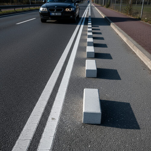 Das Gericht beurteilt die Beton-Sperren als unzulässige Verkehrseinrichtung: Rückbau der Protected Bike Lane ist angeordnet.
